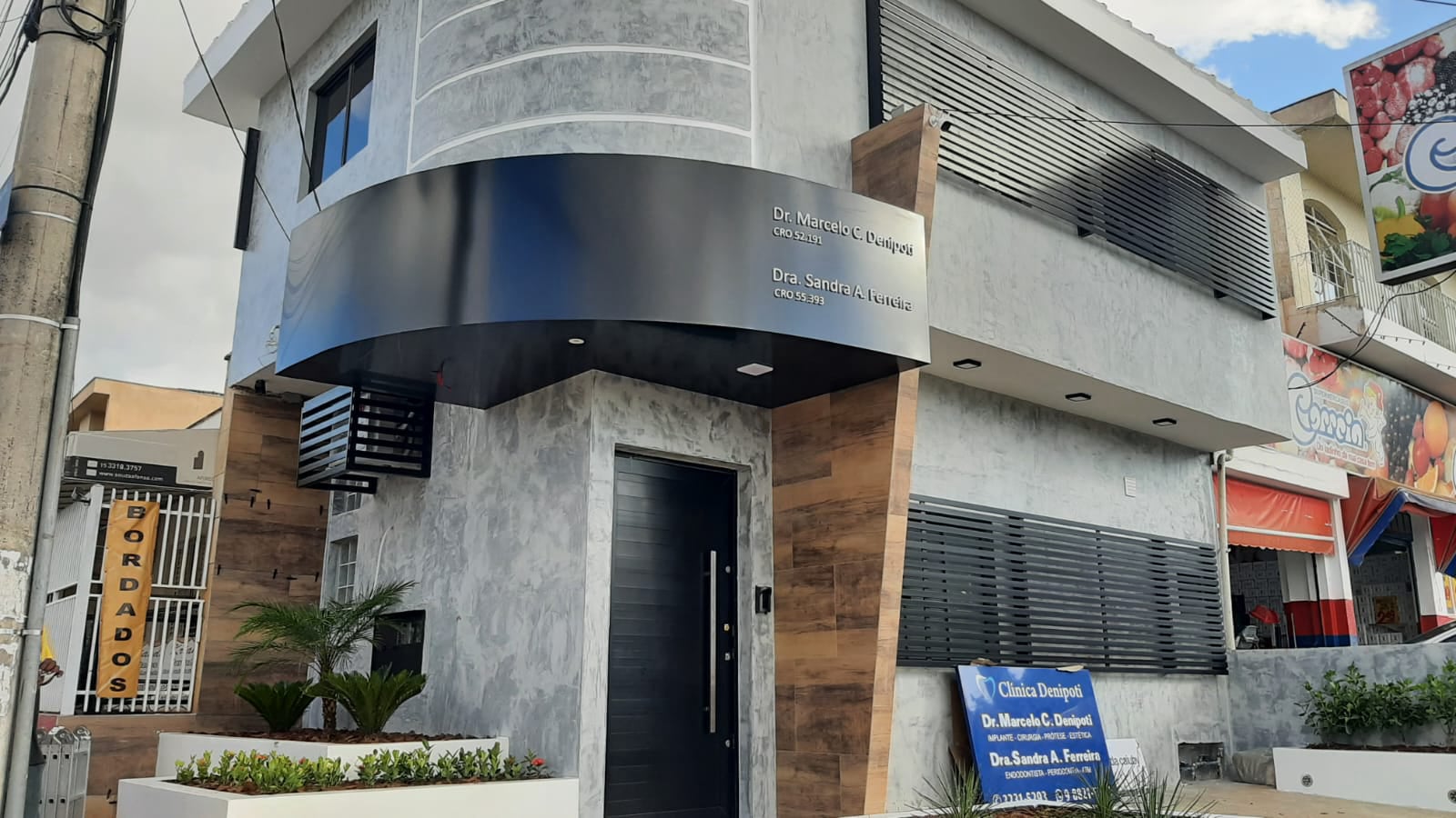 serviço de fachada em acm com luminoso em sorocaba e região